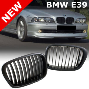 Grille Nieren BMW E39 Mat Zwart