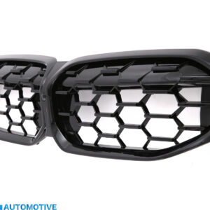 Sportieve Grille voor BMW 3-Serie G20/G21 (Facelift) - Dubbele Spijl - Glans Zwart