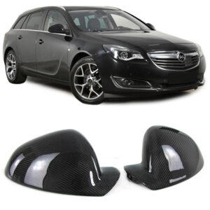 Echt Carbon Spiegelkappen zum Austausch für Opel Insignia A 08-17