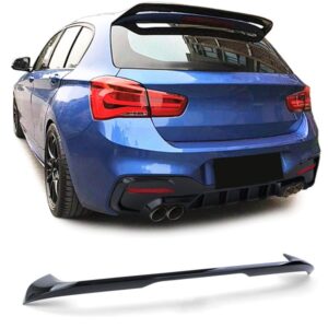 Sport dakspoiler zwart glans voor BMW 1 serie F20 F21 vanaf 15