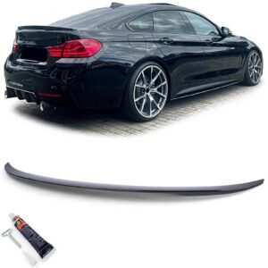 Sport achterspoiler lip glanzend zwart voor BMW 4 Serie F36 Gran Coupe vanaf 14