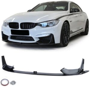 Performance Frontspoiler Lip  Carbon Look passend Voor BMW M3 F80 M4 F82 F83