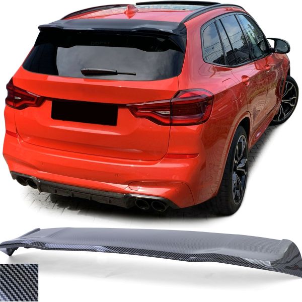 Dakspoiler performance look carbon look geschikt voor BMW X3 G01 vanaf 17