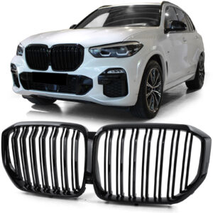 Sport Grill double bar performance glans Zwart BMW X5 G05 vanaf 18