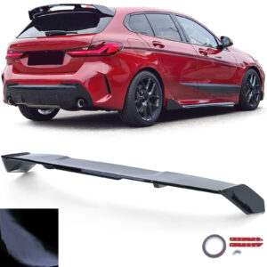 Sportdak achterspoiler performance glans zwart voor BMW 1 serie F40 vanaf 19