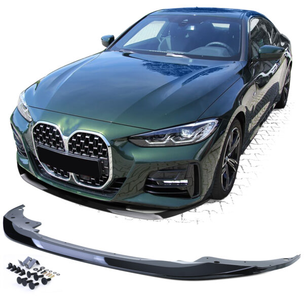 Spoiler lip performance zwart glanzend voor BMW 4 serie Coupe/Cabrio G22/G23vanaf 20