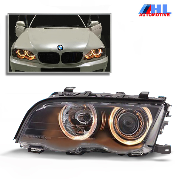 Angel Eyes Koplampen BMW E46 Sedan/Touring 5/98-8/01