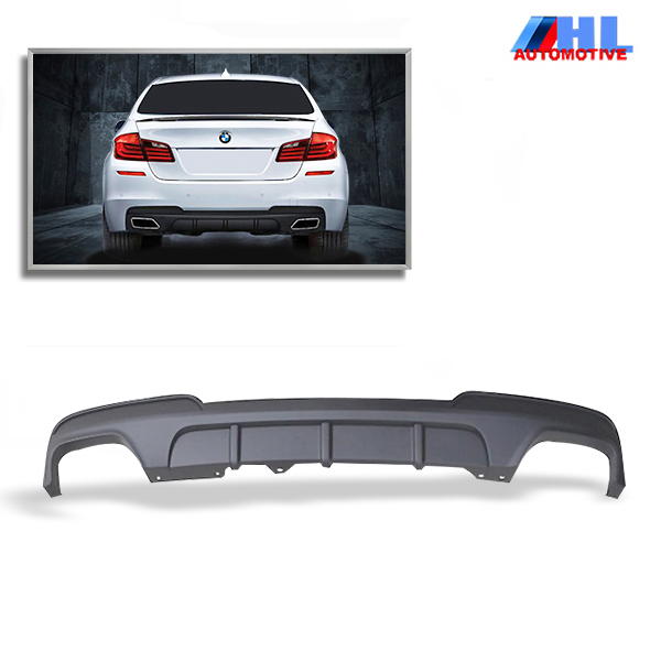 M-Performance look Diffuser dubbele uitlaat links & rechts BMW F10/F11.