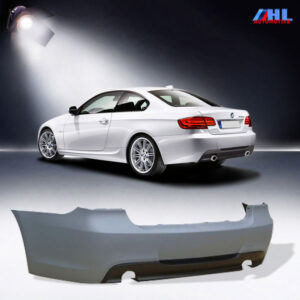 M-Tech Achterbumper zonder PDC + Diffuser Dubbele Uitlaten BMW E92/E93 06-10