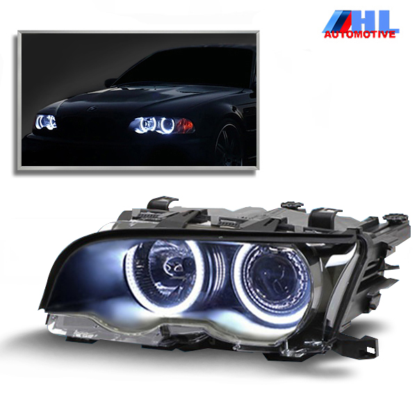 LED Angel Eyes Koplampen BMW E46 Coupe/Cabrio 99-01