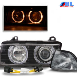 Angel Eyes Koplampen + Smoke Knipperlicht BMW E36 Compact 90-98