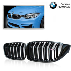 M4 Grille Nieren BMW F32/F33/F36/F82/F83 Hoogglans Zwart