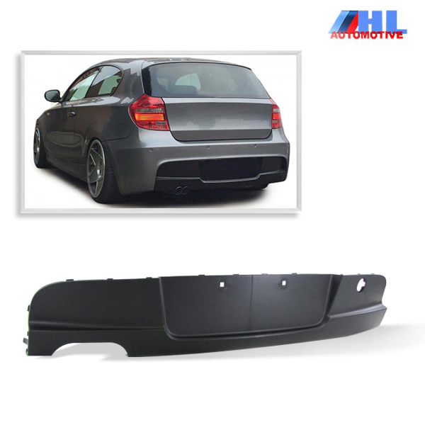 M Diffuser BMW 1- serie E81-E87 Dubbele Uitlaten Links .