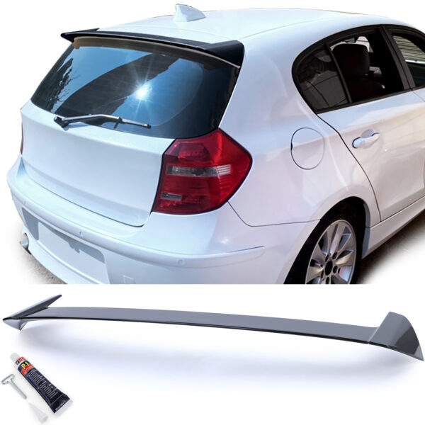 Dakspoiler BMW E87/E83 Glans Zwart