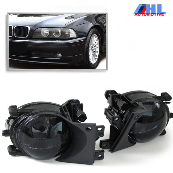 Mistlampen H8 zwart kleur BMW E39 Sedan/Touring bj 00-04.