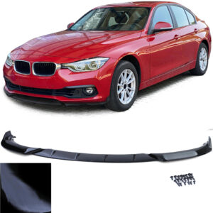 Voorspoiler lip bumper glans passend voor BMW 3-serie F30 F31 15-19  LCI met Normale Voorbumper