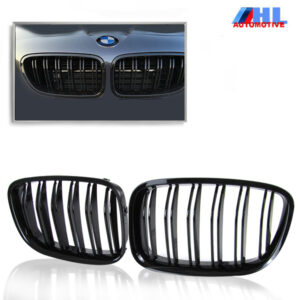 Grill Dubbel Spijls Mat Zwart BMW 5 serie GT F07  vanaf bj 2009 >>