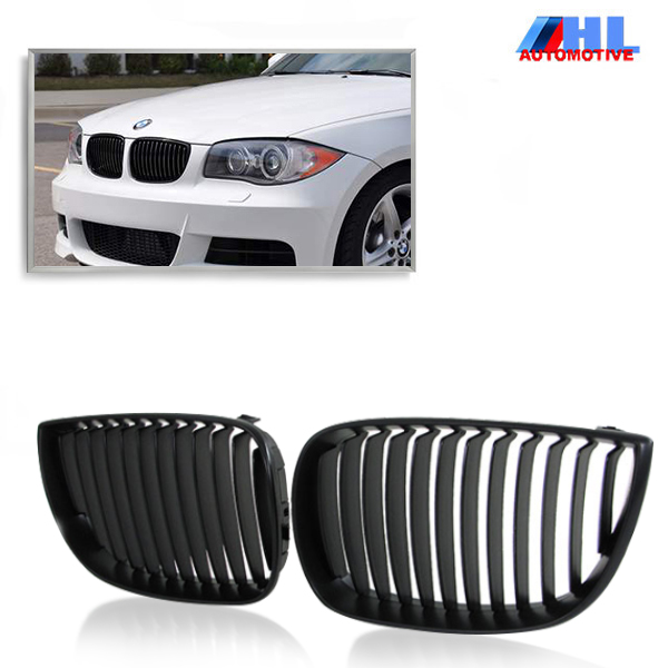 Grille Mat Zwart BMW 1 serie E81/E87 bj 2004 - 2007