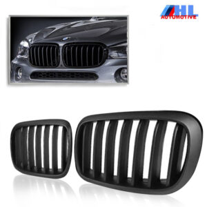 Grille Enkelespijls Glanzend Zwart BMW X5 F15 vanaf  bj  11/2012 .