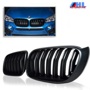 Grille BMW X4 F26 Dubbel Spijl Glanzend Zwart.