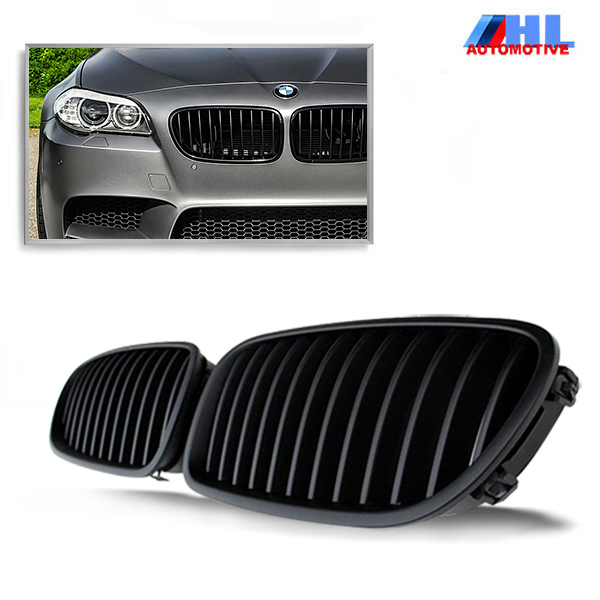 Grille Enkelespijl Glanzend Zwart BMW F10/F11  bj 10-13