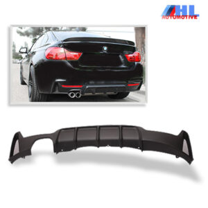 M-Performance Diffuser BMW F32/ F33/ F36 Dubbele uitlaten links vanaf bj 11/2013.