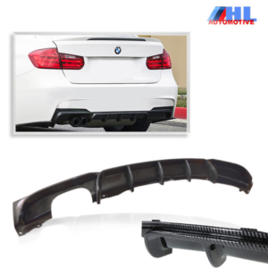 M-Performance Diffuser Dubbel Links BMW F30 Carbon look.