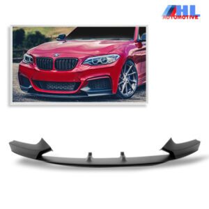 M-PERFORMANCE Mat Zwart look front spoiler BMW F20/F22 bj 13-19.