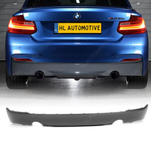 M-Tech Diffuser Dubbele Uitlaten BMW F22 F23 135