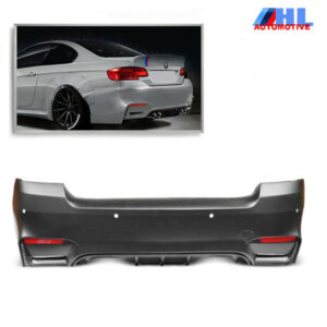 M4 Look Achterbumper met PDC BMW E92/E93 LCI bj 10-13.