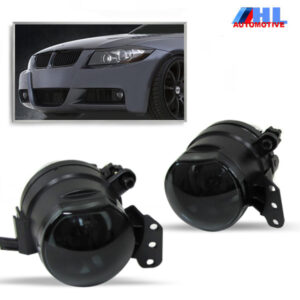 Mistlampen HB4 zwart kleur met projector BMW  E90-91 vanaf bj 2005.