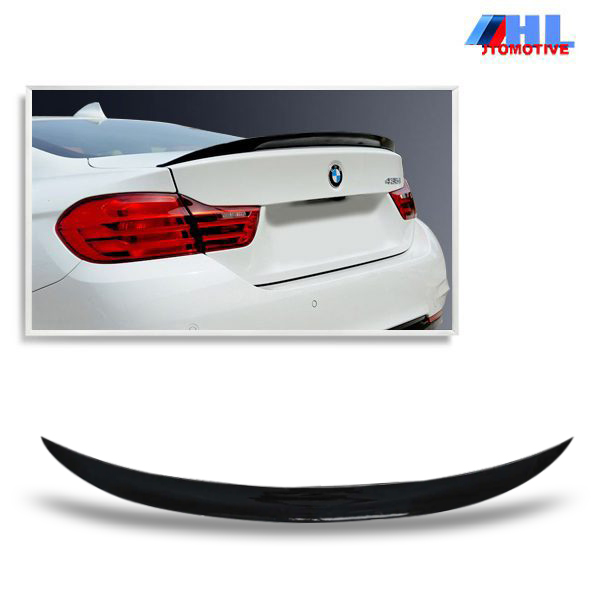 Achterspoiler M-Performance look Glanzend Zwart BMW 4-serie F32 Coupe 2D  bj 14-18