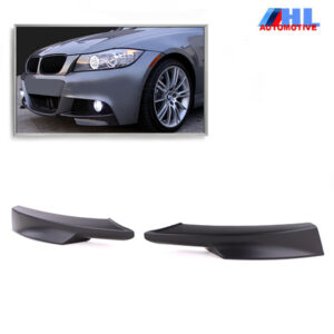 Splitters mat zwart BMW E90/E91 LCI bj 08 - 11.