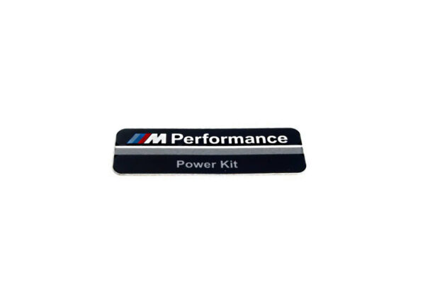 BMW M Performance Powerkit Embleem E-Model