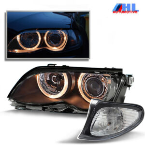 Angel Eyes Koplampen + Knipperlichten BMW E46 Sedan/Touring 01-05