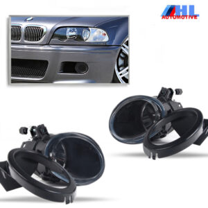 Mistlampen  HB4 zwart kleur BMW E46 bj 98-05.