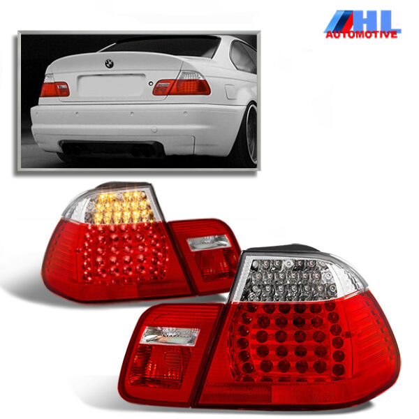 LED Achterlichten BMW E46 Coupe 03-06 Wit/Rood