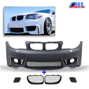 Voorbumper M1 look zonder PDC  BMW 1-serie E81/E82/E87/E88 bj 07-11.