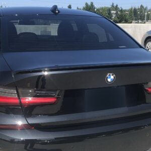 Achterklep Spoiler geschikt voor BMW 3 Serie G20 Sedan (2019-heden) in Pianozwart